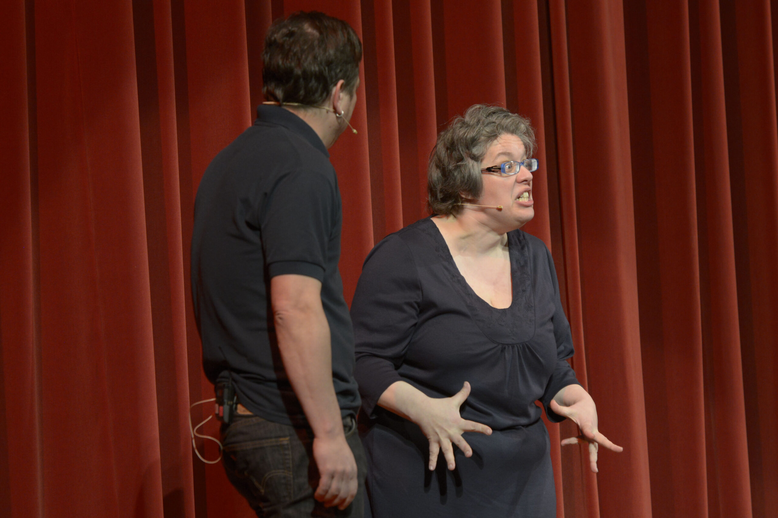 Kathrin Richter und Lars Wätzold auf der Kunstgala