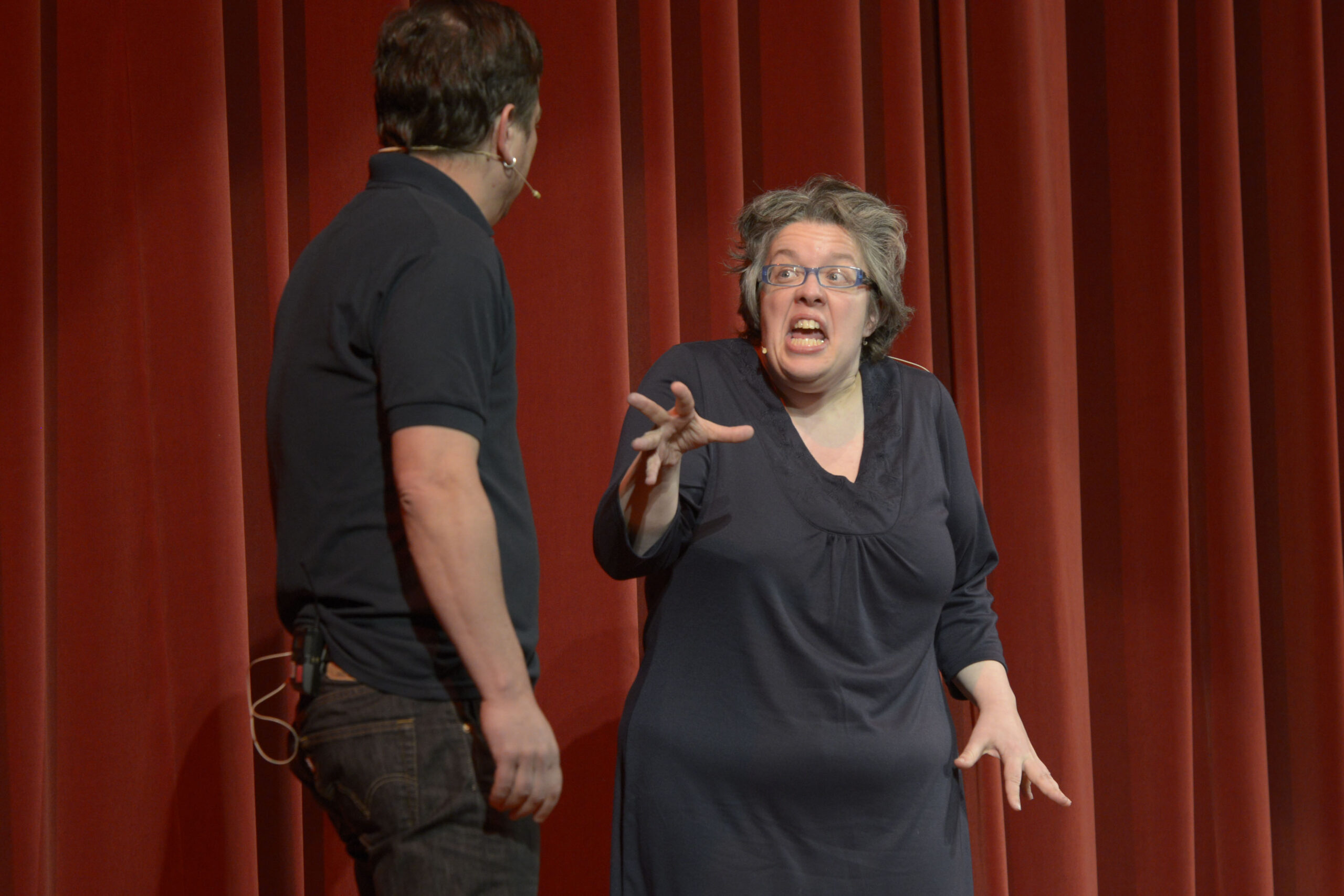 Kathrin Richter und Lars Wätzold auf der Kunstgala