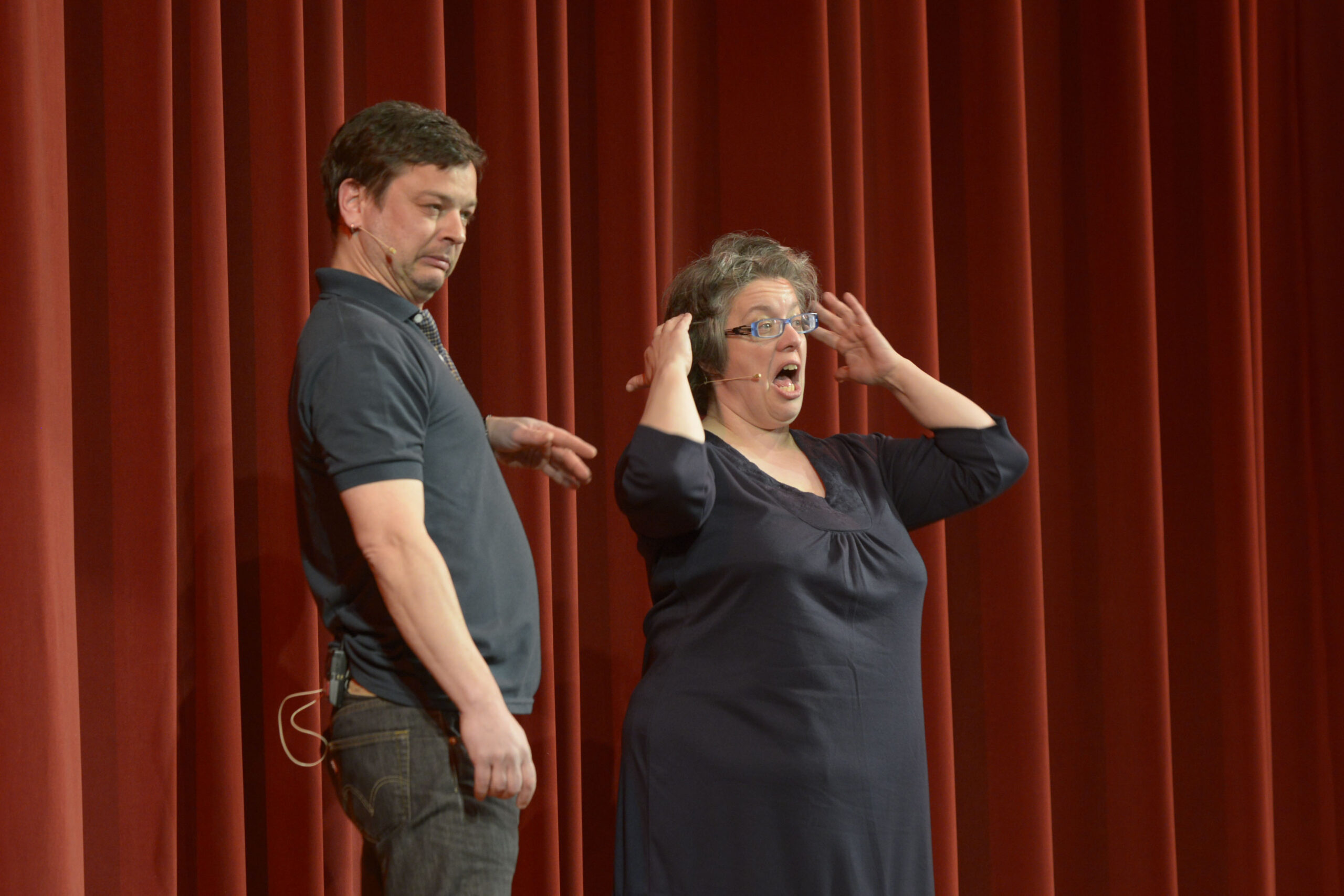 Kathrin Richter und Lars Wätzold auf der Kunstgala